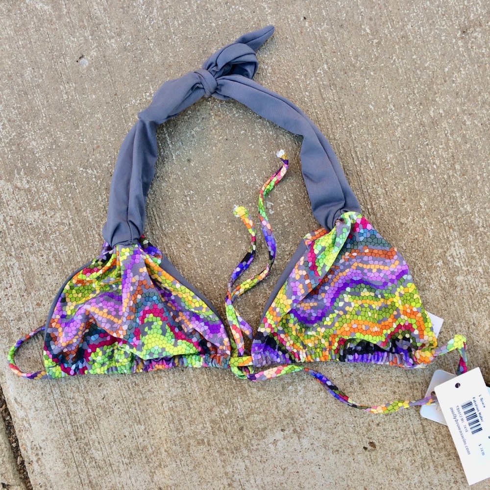 NWT L Space Swim Bikini Top Small
